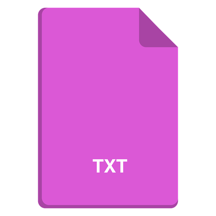 電子書格式比較 TXT