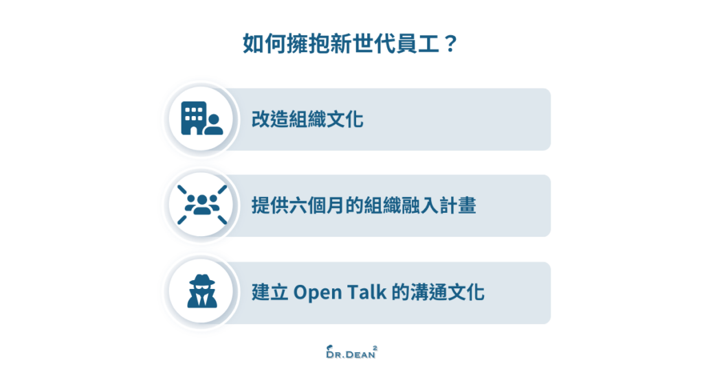 擁抱新世代員工方法